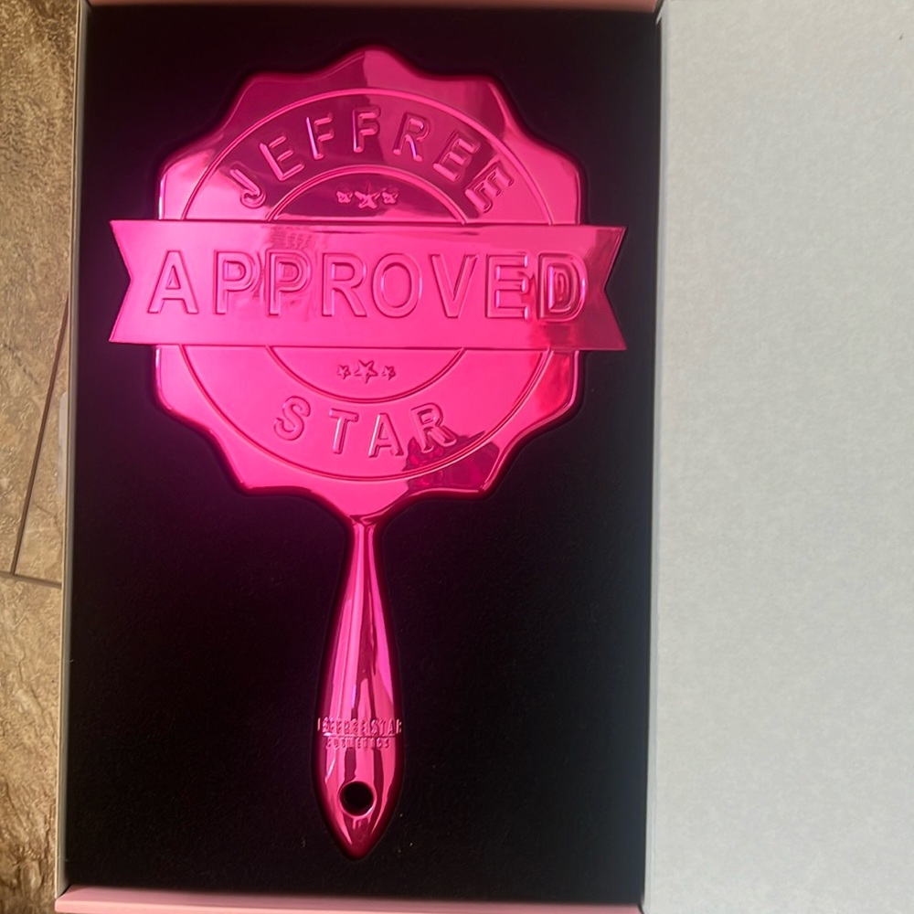 Jeffree Star hand mirror